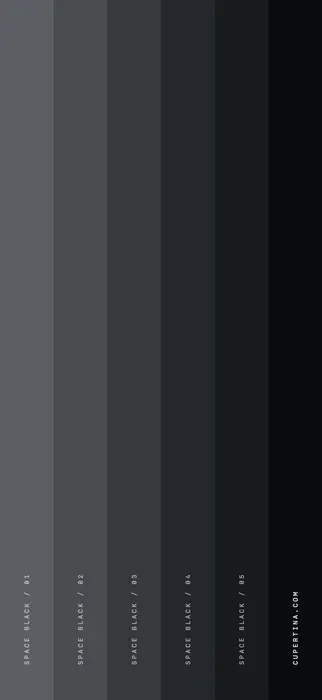 Space Black — iPhone Air